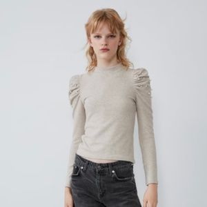 Zara long sleeve top